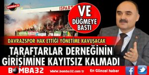 DAVRAZSPOR HAK ETTİĞİ YÖNETİME KAVUŞACAK