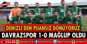 DAVRAZSPOR KALESPOR DEPLASMANINDA