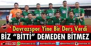 DAVRAZSPOR KONYAALTINDAN 3 PUAN İLE DÖNÜYOR