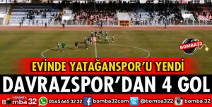 DAVRAZSPOR YATAĞANSPOR MAÇI