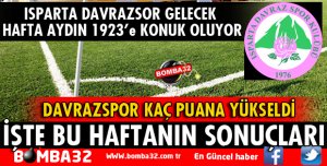 DAVRAZSPOR'UN GRUBUNDA MAÇ SONUÇLARI VE PUAN DURUMU