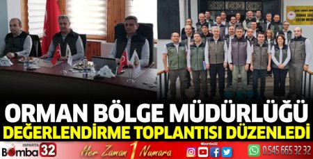 Değerlendirme toplantısı yapıldı