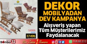 Dekor Mobilyadan dev kampanya