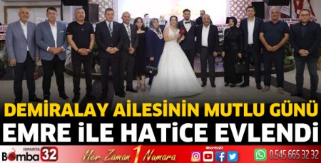 Demiralay ailesinin mutlu günü