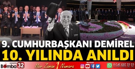 Demirel 10. Yılında Anıldı