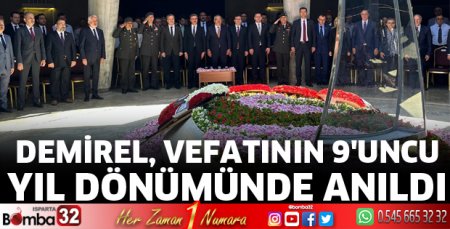 Demirel anıldı