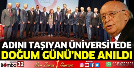Demirel doğum gününde anıldı