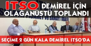 DEMİREL İŞADAMLARIYLA BULUŞTU