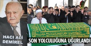 DEMİREL SON YOLCULUĞUNA UĞURLANDI