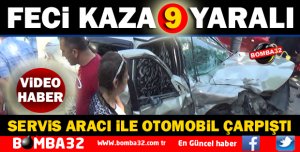 DEMİRKÖPRÜ’DE FECİ KAZA 9 YARALI