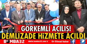 DEMLİZADE CAFE&BİSTRO HİZMETE GİRDİ