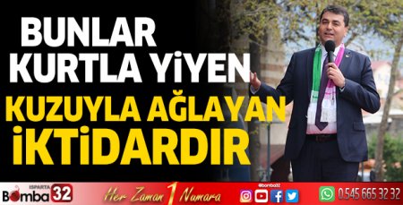 Demokrat Parti Lideri Uysal Isparta'da konuştu