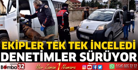 Denetimler sürüyor