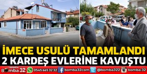 DENİZ KARDEŞLER YENİ EVLERİNE KAVUŞTU