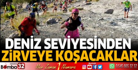 Deniz seviyesinden zirveye koşacaklar