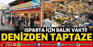 DENİZDEN TAPTAZE SOFRANIZA BALIK