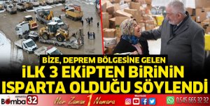 Deprem bölgesine 110 araç gönderdik