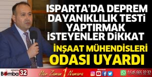 Deprem Dayanıklılık testi yaptırmak isteyenler dikkat