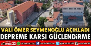 DEPREME KARŞI GÜÇLENDİRME ÇALIŞMALARI