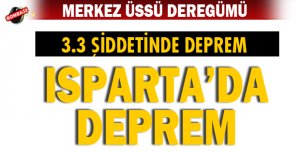 DEPREMİN ŞİDDETİ 3.3. 