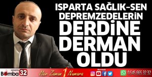 Depremzedelerin Derdine Derman Oldular
