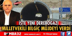 DEREBOĞAZI DUBLE YOL PROJESİ TAMAMLANDI