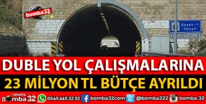 DEREBOĞAZI YOLUNA 23 MİLYON ÖDENEK AYRILDI