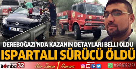 Dereboğazı'nda kazanın detayları belli oldu