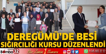Deregümü’de Besi Sığırcılığı Kursu düzenlendi