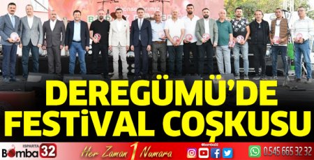 Deregümü'de festival coşkusu