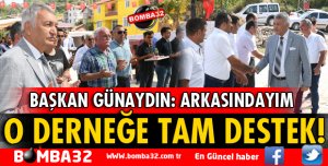 DERNEĞİMİZİN VE KÖYÜMÜZÜN ARKASINDAYIZ