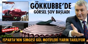 DEV GÜL MOTİFLERİ TAKILIYOR