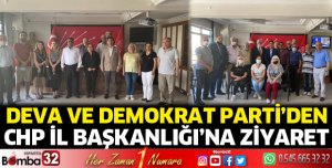 DEVA ve Demokrat Parti'den CHP'ye ziyaret