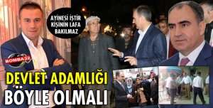 DEVLET ADAMLIĞI BÖYLE  OLMALI  