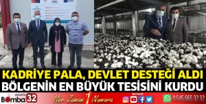 Devlet desteği ile bölgenin en büyük tesisini kurdu