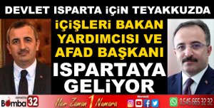 DEVLET ISPARTA İÇİN TEYAKKUZDA