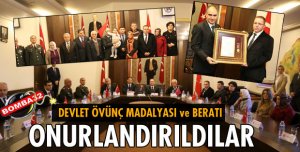 DEVLET ÖVÜNÇ MADALYASI!