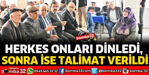 DEVLET YÖNETİCİLERİ VATANDAŞIN AYAĞINA GİTTİ