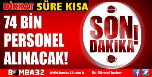 Devletin 40 kurumu memur arıyor