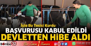 Devletten hibe alıp, havyan yetiştiriciliğine başladı