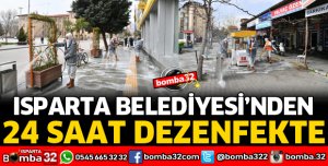 DEZENFEKTE ÇALIŞMALARINDA DUR DURAK YOK