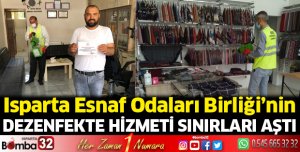 Dezenfekte hizmeti sınırları aştı