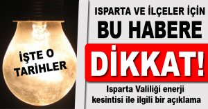 Dikkat elektrik kesintisi