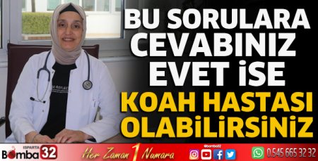 Dikkat! KOAH'lı olabilirsiniz