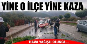 DİKKATSİZLİK KAZAYI BERABERİNDE GETİRDİ