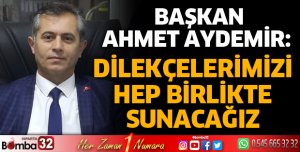 Dilekçelerimizi hep birlikte sunacağız