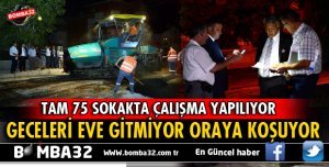 DİNAMİK VE AYAKTAYIZ, ÇALIŞIYORUZ VATANDAŞIMIZA HİZMET SUNUYORUZ
