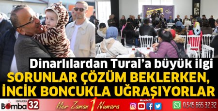 Dinarlılardan Tural’a büyük ilgi