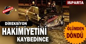 Direksiyon hakimiyetini kaybetti ve  