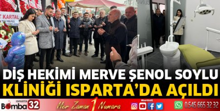 Diş Hekimi Merve Şenol Soylu klinik açtı